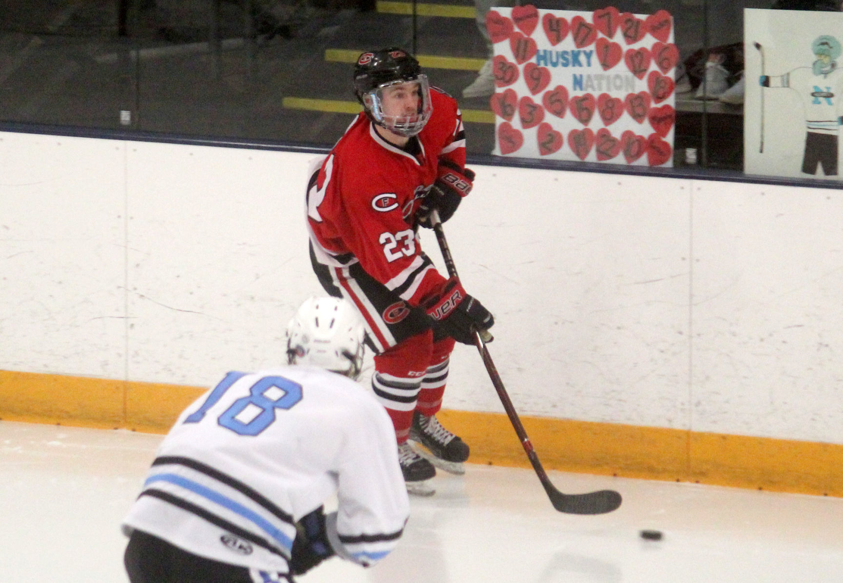 Chi-Hi boys hockey at Eau Claire North 2-19-19